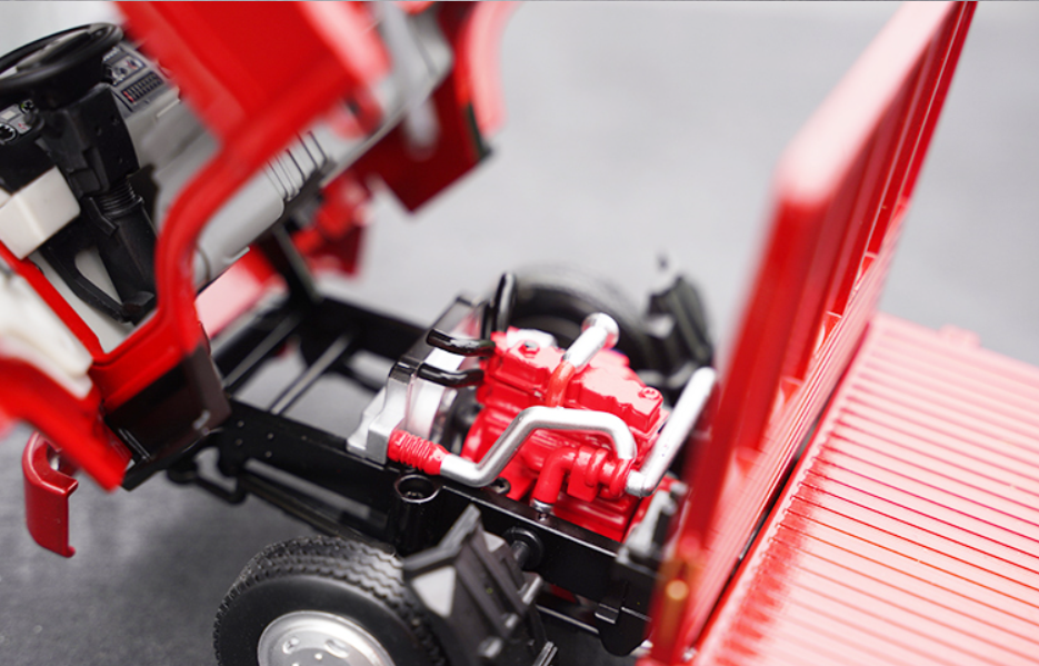 Original factory 1:24 Jiefang FAW Tiger V light truck model Hu V diecast cabinet flat truck model for gift, collection Original factory 1:24 Jiefang FAW Tiger V light truck model Hu V diecast cabinet flat truck model for gift, collection