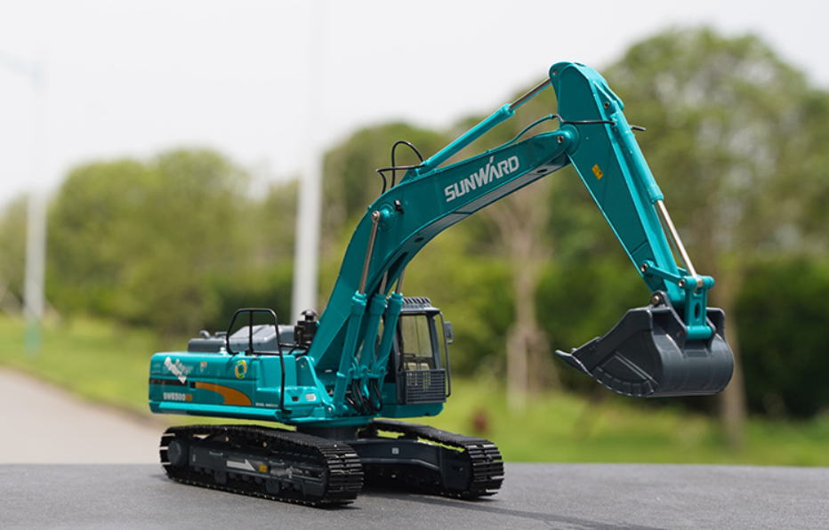 Original factory Blue 1:35 SUNWARD SWE500ES Large excavator alloy model for gift, collection Original factory Blue 1:35 SUNWARD SWE500ES Large excavator alloy model for gift, collection