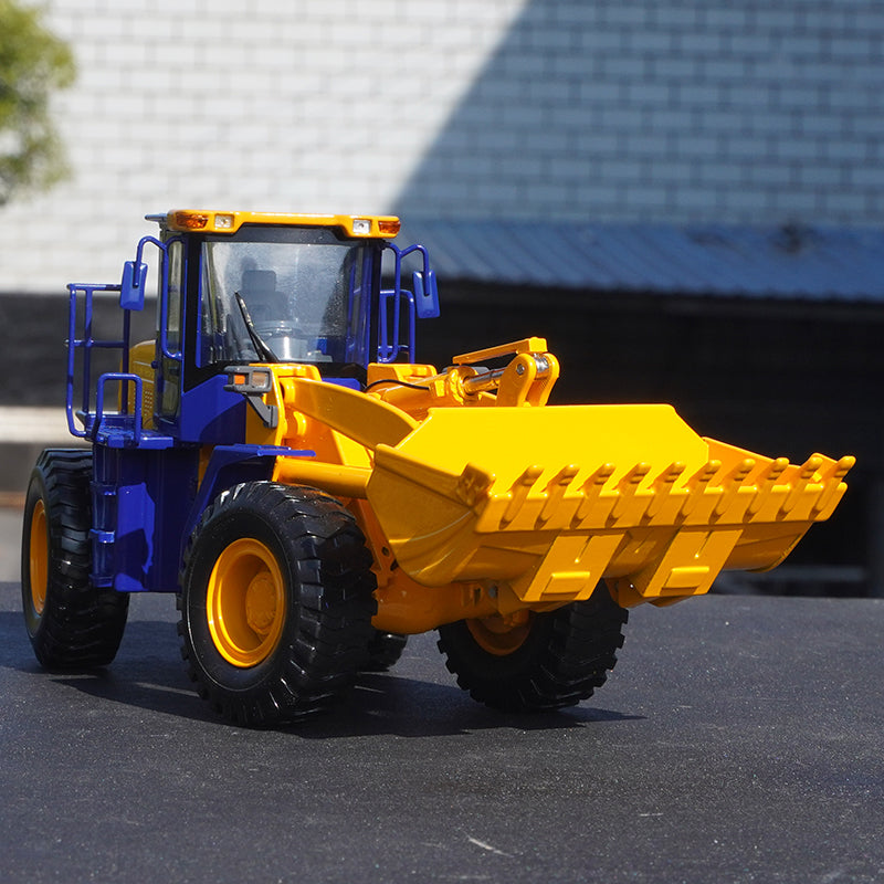1:35 Original factory diecast Lonking scale loader model alloy construction machinery model gift