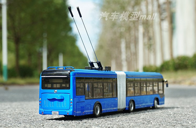 Authentic 1:42 Yutong ZK5180C diecast Trolley bus models BRT scale bus models for gift Authentic 1:42 Yutong ZK5180C diecast Trolley bus models BRT scale bus models for gift