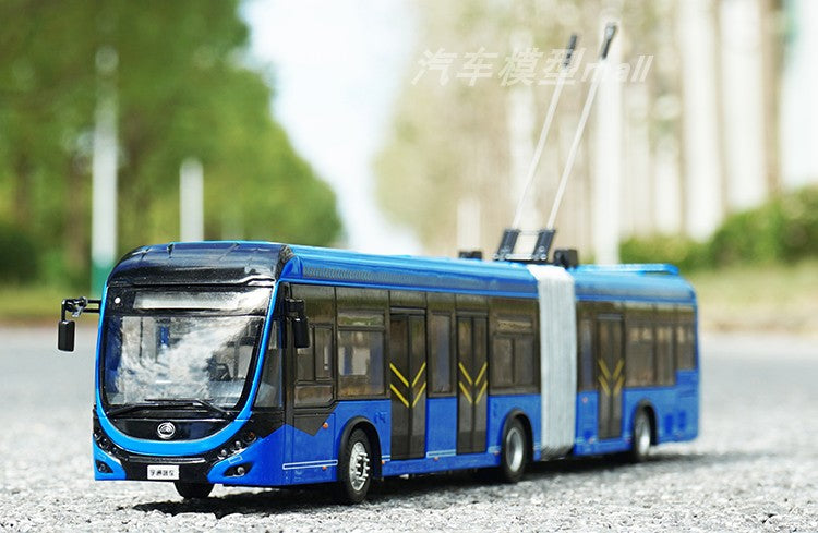 Authentic 1:42 Yutong ZK5180C diecast Trolley bus models BRT scale bus models for gift Authentic 1:42 Yutong ZK5180C diecast Trolley bus models BRT scale bus models for gift
