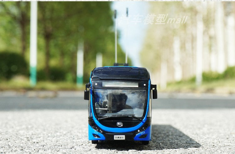 Authentic 1:42 Yutong ZK5180C diecast Trolley bus models BRT scale bus models for gift Authentic 1:42 Yutong ZK5180C diecast Trolley bus models BRT scale bus models for gift