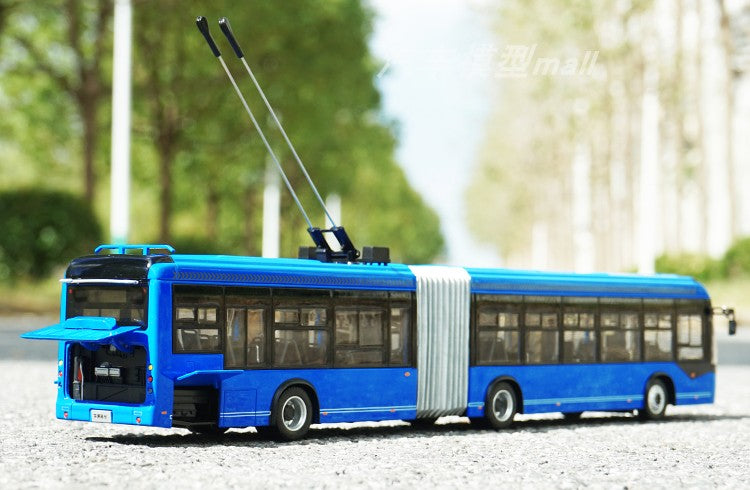 Authentic 1:42 Yutong ZK5180C diecast Trolley bus models BRT scale bus models for gift Authentic 1:42 Yutong ZK5180C diecast Trolley bus models BRT scale bus models for gift