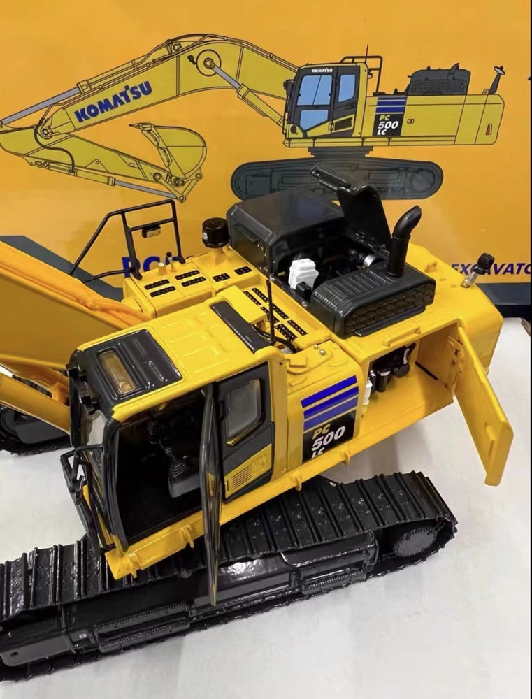 2021 new 1:43 Diecast scale KOMATSU PC500LC-10M0 Scale toy excavator model Hydraulic Alloy excavator vehicle model kits 2021 new 1:43 Diecast scale KOMATSU PC500LC-10M0 Scale toy excavator model Hydraulic Alloy excavator vehicle model kits