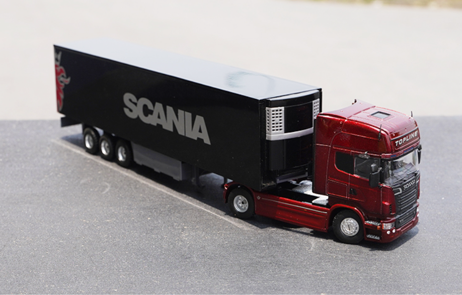 Original factory Diecast 1:50 SCANIA truck model alloy SCANIA R730 semi container European truck model for gift Original factory Diecast 1:50 SCANIA truck model alloy SCANIA R730 semi container European truck model for gift