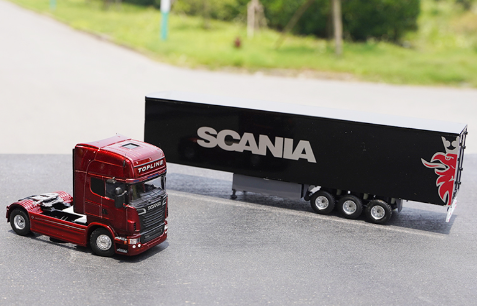 Original factory Diecast 1:50 SCANIA truck model alloy SCANIA R730 semi container European truck model for gift Original factory Diecast 1:50 SCANIA truck model alloy SCANIA R730 semi container European truck model for gift