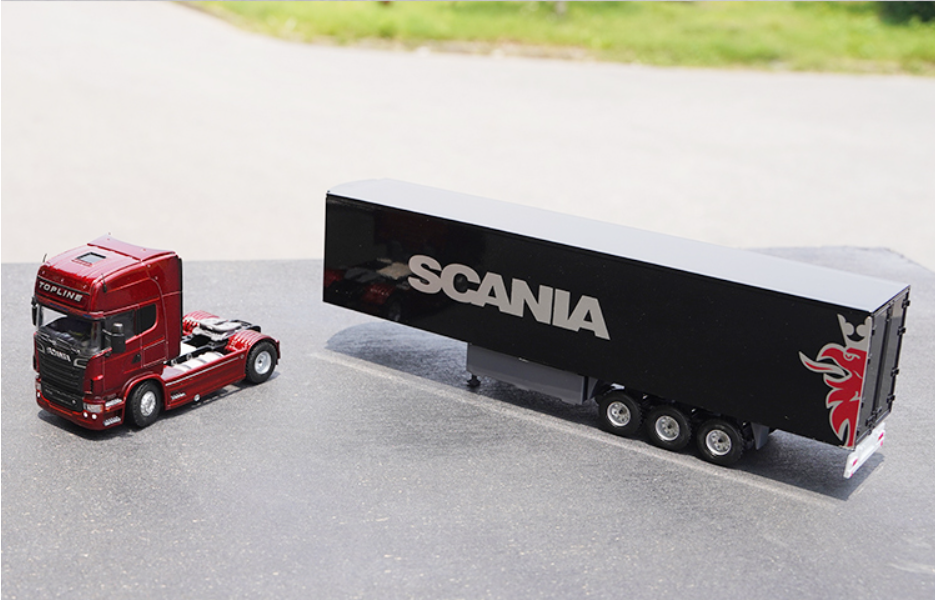 Original factory Diecast 1:50 SCANIA truck model alloy SCANIA R730 semi container European truck model for gift Original factory Diecast 1:50 SCANIA truck model alloy SCANIA R730 semi container European truck model for gift