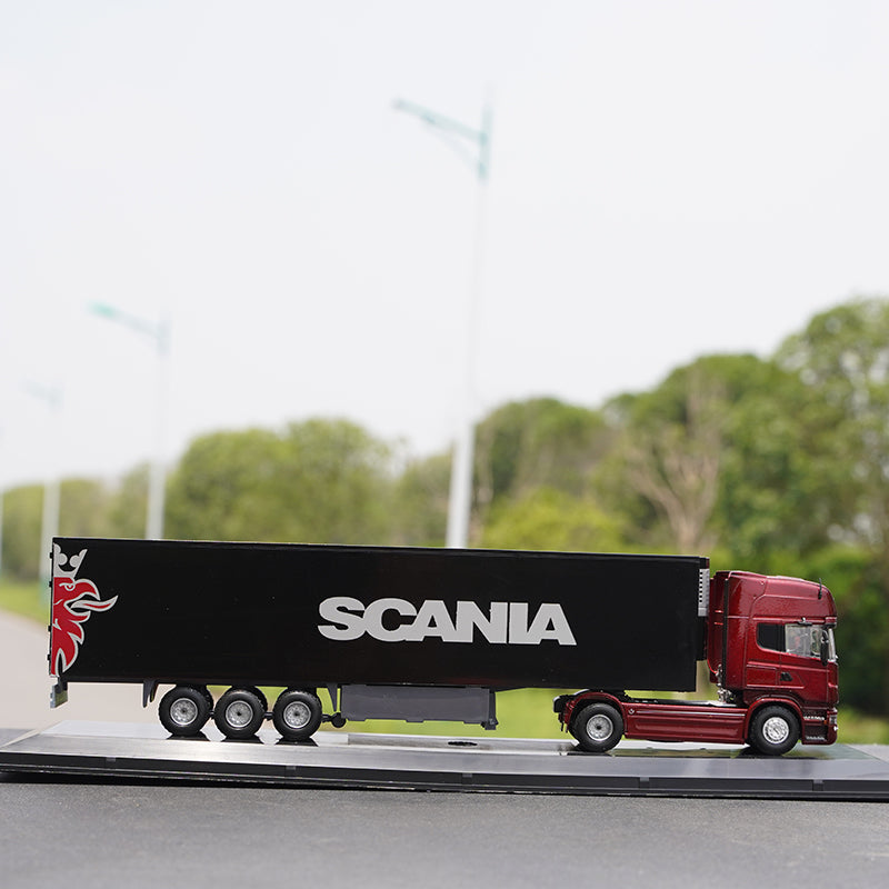 Original factory Diecast 1:50 SCANIA truck model alloy SCANIA R730 semi container European truck model for gift Original factory Diecast 1:50 SCANIA truck model alloy SCANIA R730 semi container European truck model for gift