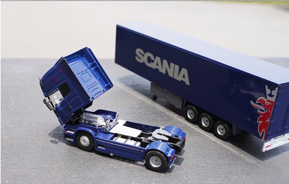 Original factory Diecast 1:50 SCANIA truck model alloy SCANIA R730 semi container European truck model for gift Original factory Diecast 1:50 SCANIA truck model alloy SCANIA R730 semi container European truck model for gift