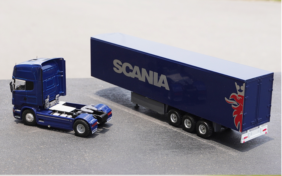 Original factory Diecast 1:50 SCANIA truck model alloy SCANIA R730 semi container European truck model for gift Original factory Diecast 1:50 SCANIA truck model alloy SCANIA R730 semi container European truck model for gift
