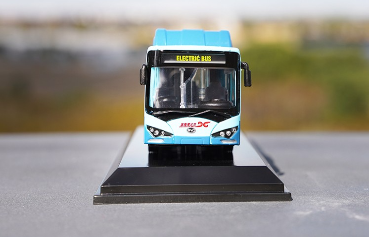 Original factory 1:64 BYD K9  K8 pure electric diecast bus model for toy gift Original factory 1:64 BYD K9  K8 pure electric diecast bus model for toy gift