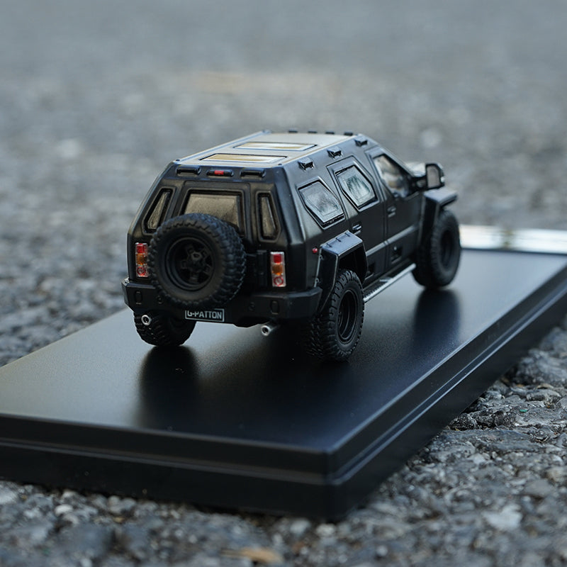 Original factory 1:64 GCD George Patton civil armored vehicle alloy simulation model for toy, gift Original factory 1:64 GCD George Patton civil armored vehicle alloy simulation model for toy, gift