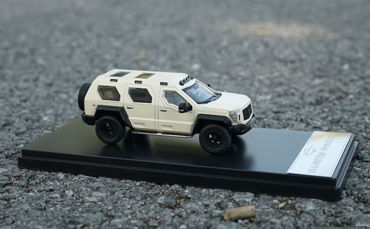 Original factory 1:64 GCD George Patton civil armored vehicle alloy simulation model for toy, gift Original factory 1:64 GCD George Patton civil armored vehicle alloy simulation model for toy, gift