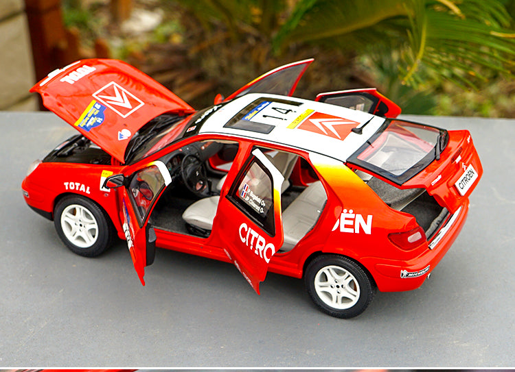 1/18 CITROEN Senna WRC monte carlo Picasso Diecast Rally Car Model with small gift 1/18 CITROEN Senna WRC monte carlo Picasso Diecast Rally Car Model with small gift