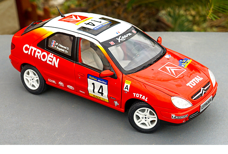 1/18 CITROEN Senna WRC monte carlo Picasso Diecast Rally Car Model with small gift 1/18 CITROEN Senna WRC monte carlo Picasso Diecast Rally Car Model with small gift