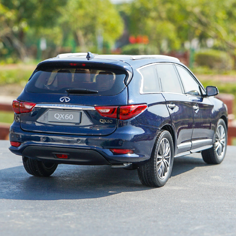 1:18 Scale Infiniti QX60 SUV 2017 Metal Diecast Car Model Decoration Dark Blue with small gift 1:18 Scale Infiniti QX60 SUV 2017 Metal Diecast Car Model Decoration Dark Blue with small gift