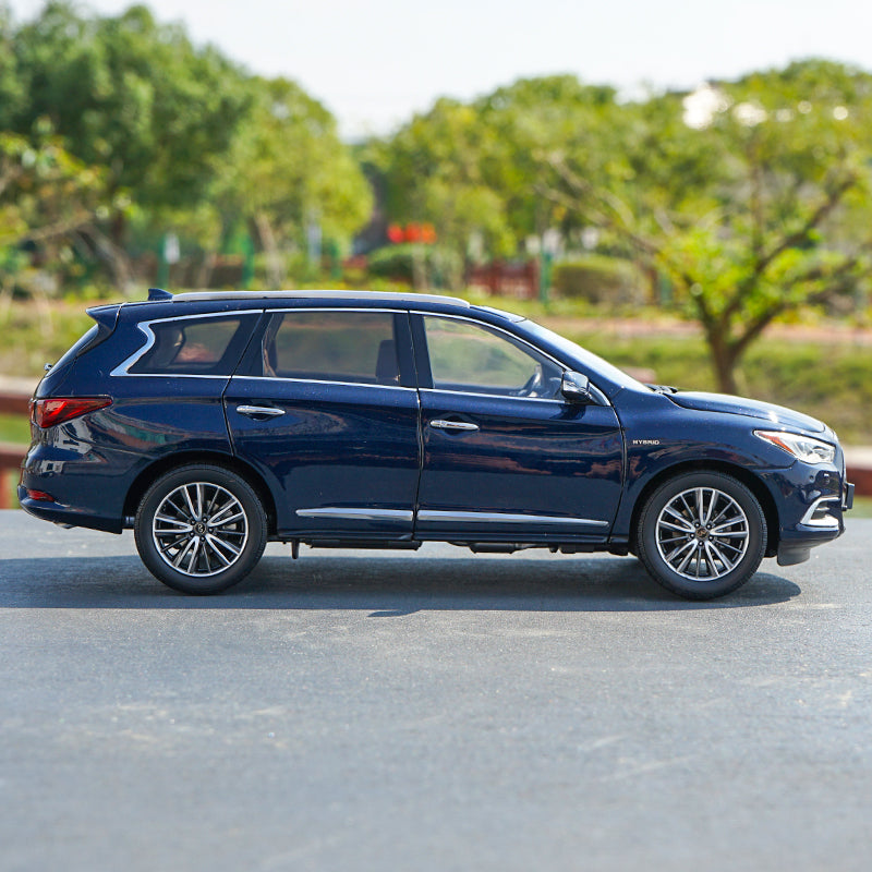 1:18 Scale Infiniti QX60 SUV 2017 Metal Diecast Car Model Decoration Dark Blue with small gift 1:18 Scale Infiniti QX60 SUV 2017 Metal Diecast Car Model Decoration Dark Blue with small gift