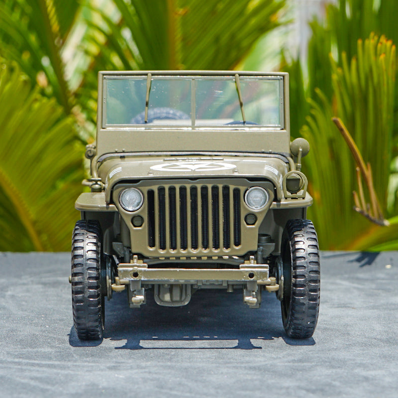 1:18 FX series Military jeep WWII Second World War Classic jeep car models for gift, collection 1:18 FX series Military jeep WWII Second World War Classic jeep car models for gift, collection