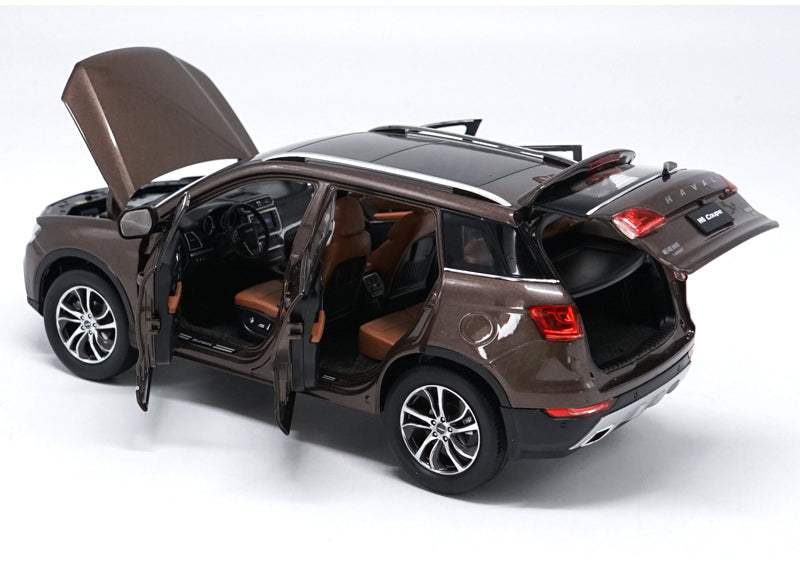 Original factory authentic 1:18 HAVAL H6 COUPE SUV diecast car models with small gift Original factory authentic 1:18 HAVAL H6 COUPE SUV diecast car models with small gift