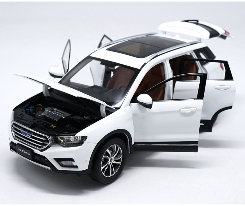 Original factory authentic 1:18 HAVAL H6 COUPE SUV diecast car models with small gift Original factory authentic 1:18 HAVAL H6 COUPE SUV diecast car models with small gift