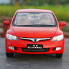 1:18 HONDA CIIMO Diecast CAR MODEL with small gift 1:18 HONDA CIIMO Diecast CAR MODEL with small gift
