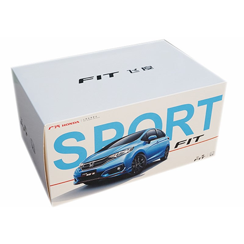 Original factory authentic 1:18 Honda FIT 2018 sport Jazz blue/green hatchback diecast car model for gift, toys, collection Original factory authentic 1:18 Honda FIT 2018 sport Jazz blue/green hatchback diecast car model for gift, toys, collection