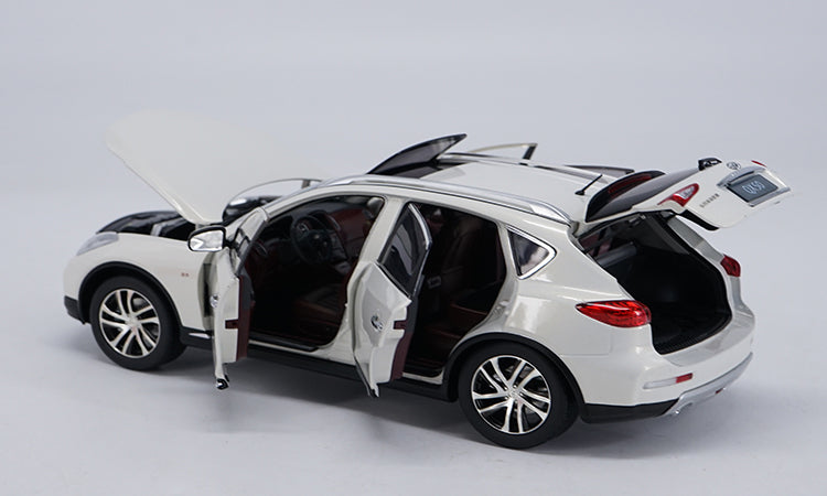 Original factory authentic 1:18 INFINITI QX50 off road Vehicle diecast car models with small gift Original factory authentic 1:18 INFINITI QX50 off road Vehicle diecast car models with small gift