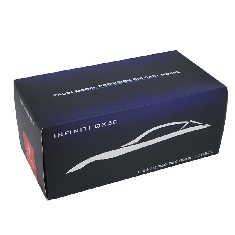 Original factory authentic 1:18 INFINITI QX50 off road Vehicle diecast car models with small gift Original factory authentic 1:18 INFINITI QX50 off road Vehicle diecast car models with small gift