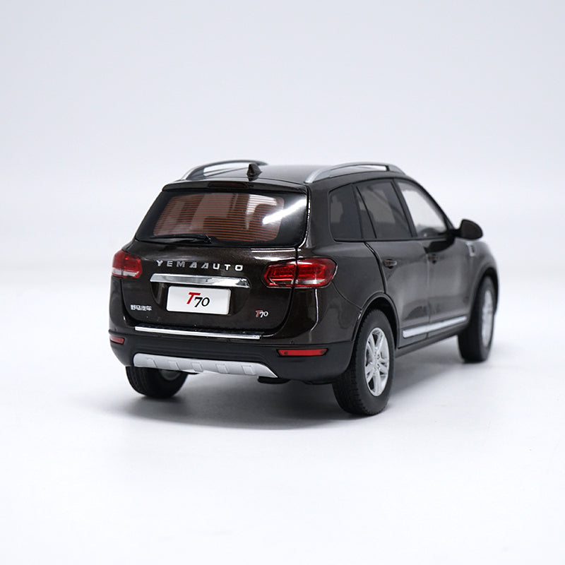 Original factory authentic 1:18 Metal YEMA T70 diecast car model with small gift Original factory authentic 1:18 Metal YEMA T70 diecast car model with small gift