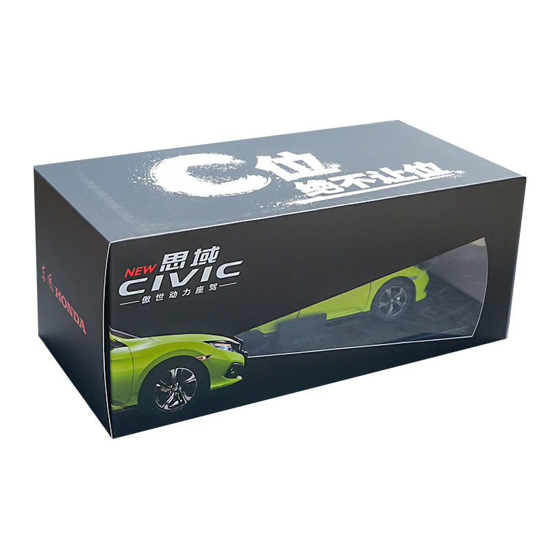 1/18 NEW 2019 Honda Civic (Yellow / Green) Lancer-Evolution Diecast Car Model 1/18 NEW 2019 Honda Civic (Yellow / Green) Lancer-Evolution Diecast Car Model