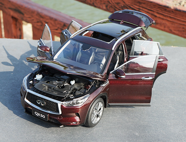 1/18 Original factory Dealer Edition 2018 Infiniti QX50 Diecast Car Model with small gift 1/18 Original factory Dealer Edition 2018 Infiniti QX50 Diecast Car Model with small gift