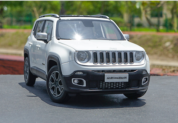 Original factory authentic 1:18 JEEP Renegade diecast car model with small gift Original factory authentic 1:18 JEEP Renegade diecast car model with small gift