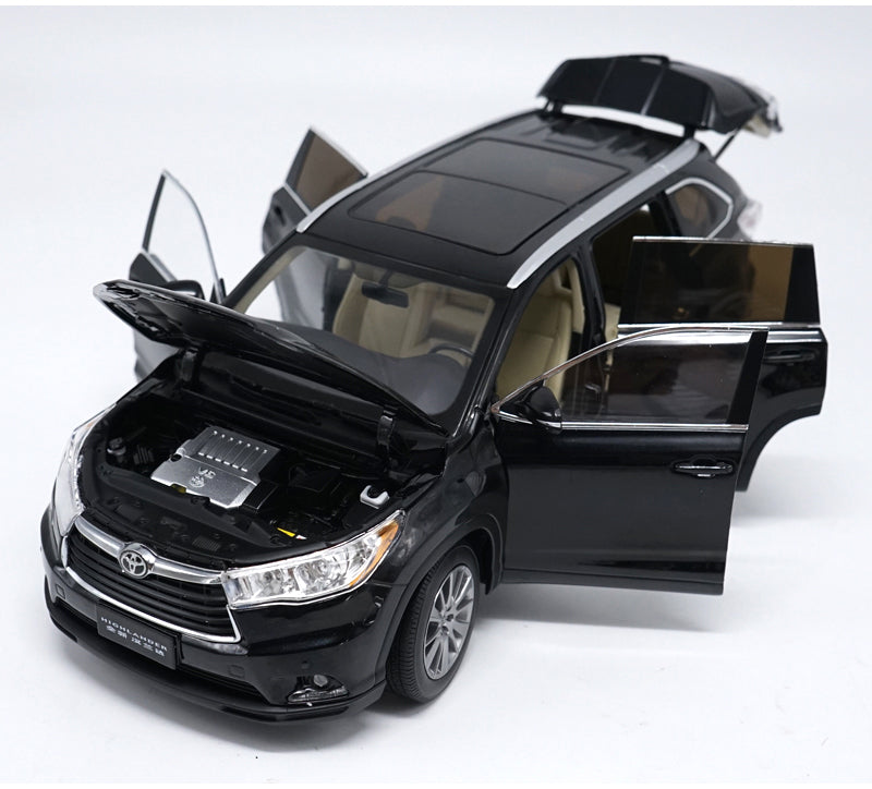 Original factory authentic 1:18 TOYOTA HIGHLAND 2016 diecast SUV car model for collection, gift, toys Original factory authentic 1:18 TOYOTA HIGHLAND 2016 diecast SUV car model for collection, gift, toys