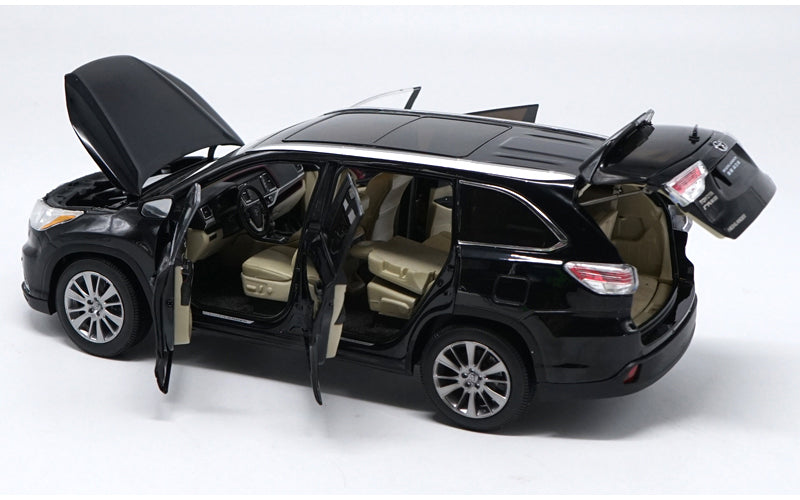 Original factory authentic 1:18 TOYOTA HIGHLAND 2016 diecast SUV car model for collection, gift, toys Original factory authentic 1:18 TOYOTA HIGHLAND 2016 diecast SUV car model for collection, gift, toys