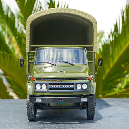 Original factory 1:24 Century Dragon FAW CA141 military cargo truck model for gift, collection,toy