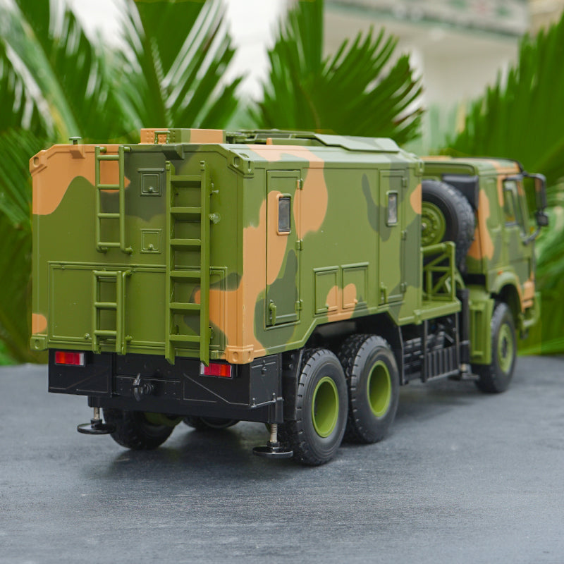 1:24 Sinotruk howo FW2 anti-aircraft fire control diecast military vehicles truck model 1:24 Sinotruk howo FW2 anti-aircraft fire control diecast military vehicles truck model