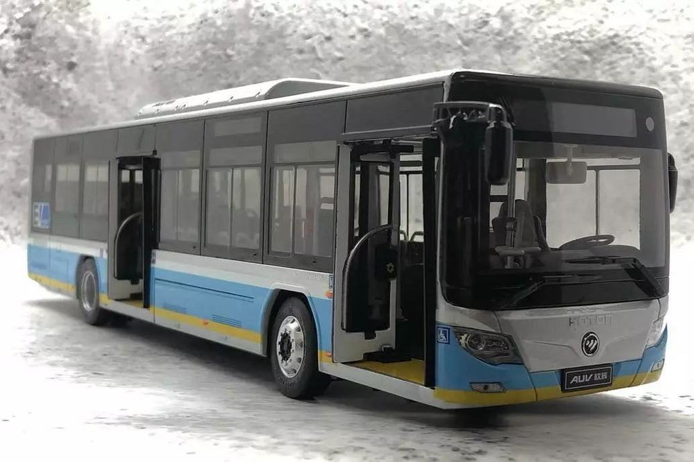 1:36 diecast Foton AVE BJ6123EVCA-25 bus model with small gift 1:36 diecast Foton AVE BJ6123EVCA-25 bus model with small gift