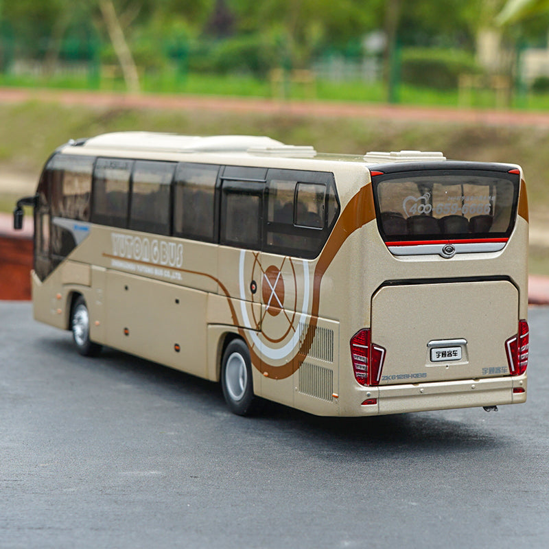 1:42 ORIGINAL Yutong ZK6128HQB Road Bus Tour Bus Diecast Car Model with small gift 1:42 ORIGINAL Yutong ZK6128HQB Road Bus Tour Bus Diecast Car Model with small gift