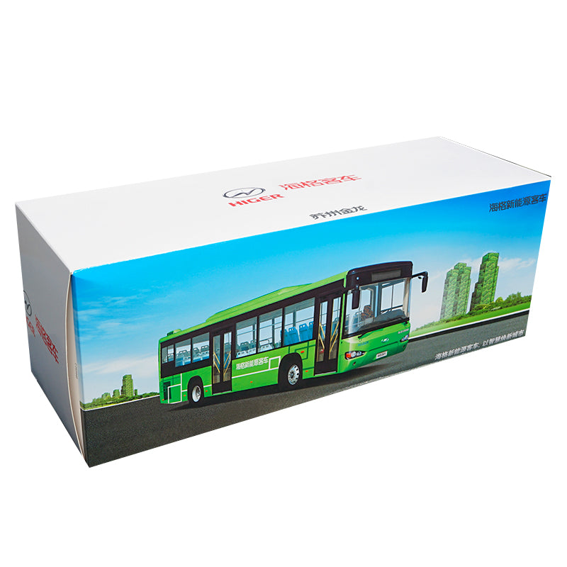 1:42 Scale Die-Cast HIGER B92H KLX6125 City Bus Model, Higer new energy scale bus model 1:42 Scale Die-Cast HIGER B92H KLX6125 City Bus Model, Higer new energy scale bus model