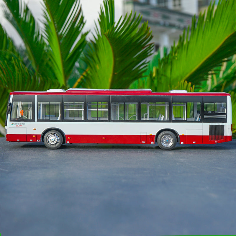 1:43 Foton Passenger Beijing hybrid bus model with small gift 1:43 Foton Passenger Beijing hybrid bus model with small gift