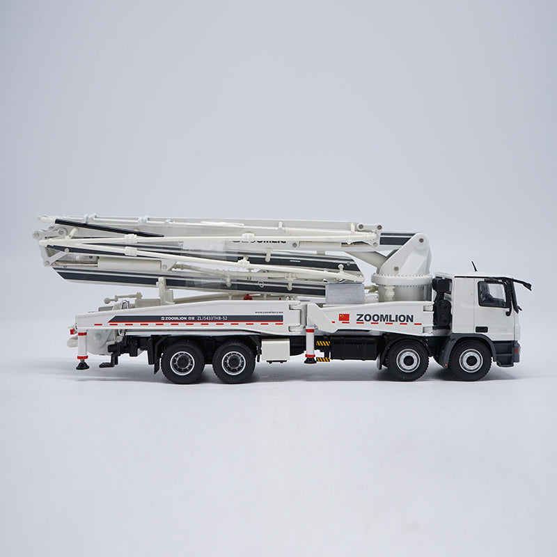 1 50 zoomlion ZLJ Series 52m BENZ Truck Mounted Concrete Pump metal model 1 50 zoomlion ZLJ Series 52m BENZ Truck Mounted Concrete Pump metal model