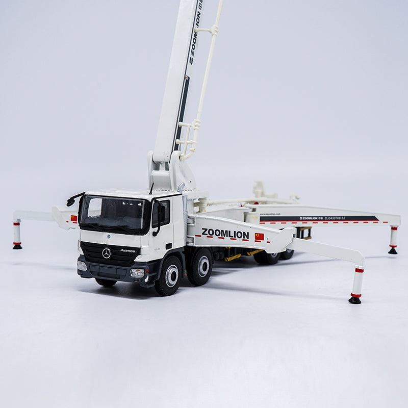 1 50 zoomlion ZLJ Series 52m BENZ Truck Mounted Concrete Pump metal model 1 50 zoomlion ZLJ Series 52m BENZ Truck Mounted Concrete Pump metal model