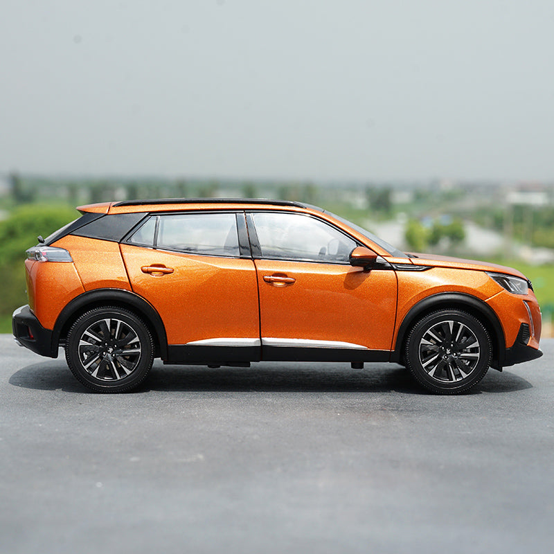 High quality collectiable 1:18 Dongfeng PEUGEOT Brand new generation 2008 diecast SUV car model for gift, collection High quality collectiable 1:18 Dongfeng PEUGEOT Brand new generation 2008 diecast SUV car model for gift, collection