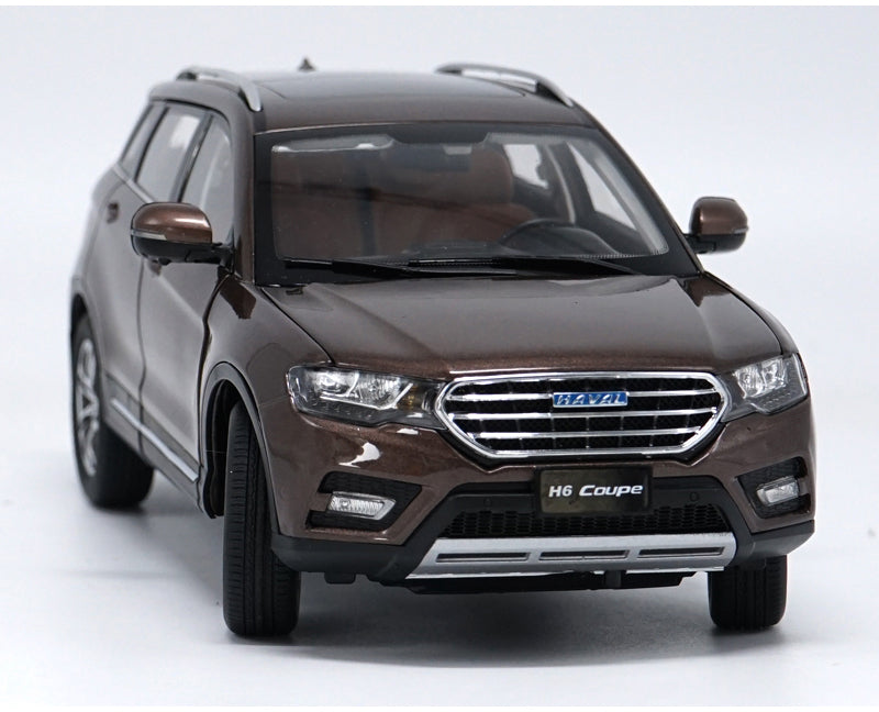 Original factory authentic 1:18 HAVAL H6 COUPE SUV diecast car models with small gift Original factory authentic 1:18 HAVAL H6 COUPE SUV diecast car models with small gift