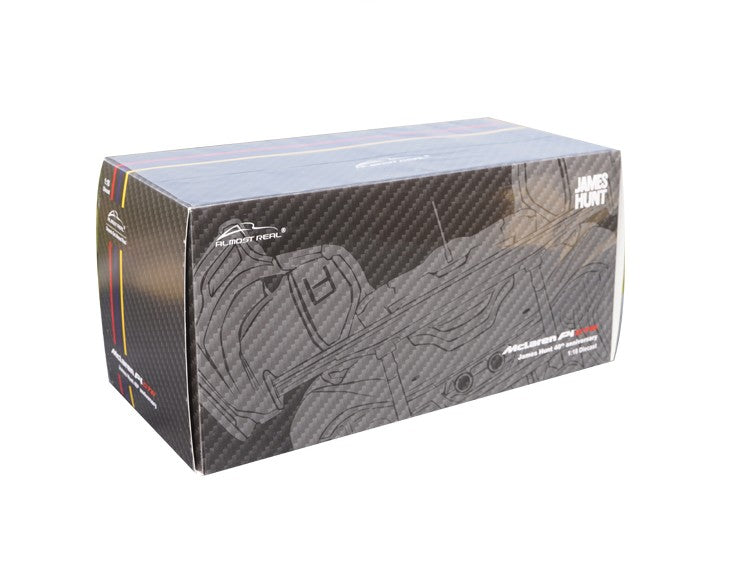 1:18 AR Amost real McLaren P1 GTR James Hunt 40TH diecast alloy car model for gift, collection 1:18 AR Amost real McLaren P1 GTR James Hunt 40TH diecast alloy car model for gift, collection