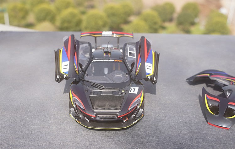 1:18 AR Amost real McLaren P1 GTR James Hunt 40TH diecast alloy car model for gift, collection 1:18 AR Amost real McLaren P1 GTR James Hunt 40TH diecast alloy car model for gift, collection