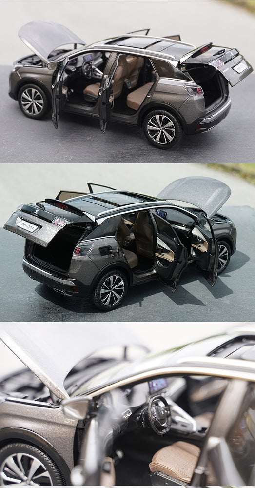 Original factory 1:18 Dongfeng Peugeot Brand new 4008 diecast off-road car model for gift, toys Original factory 1:18 Dongfeng Peugeot Brand new 4008 diecast off-road car model for gift, toys