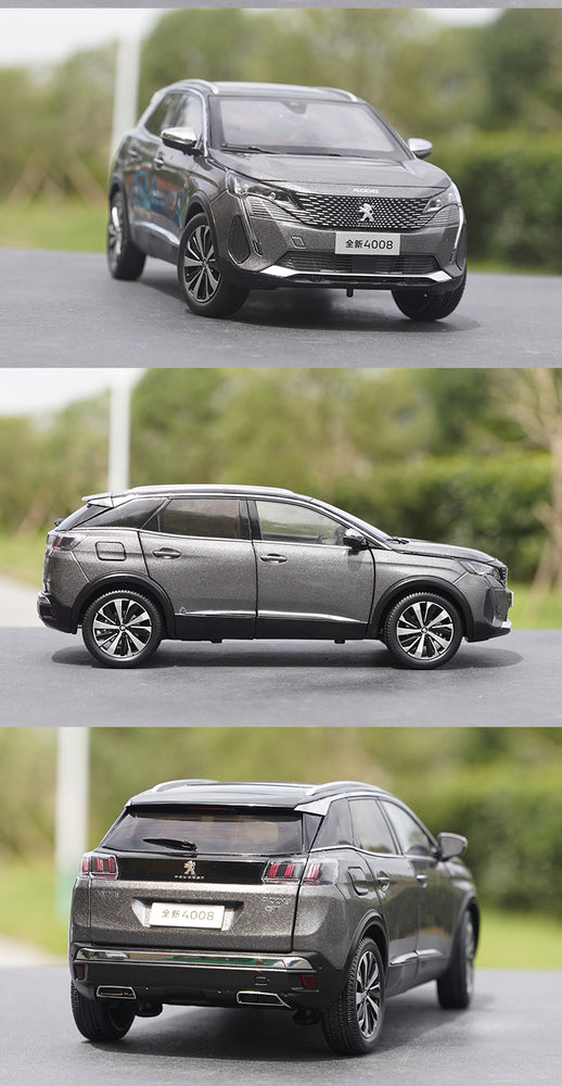 Original factory 1:18 Dongfeng Peugeot Brand new 4008 diecast off-road car model for gift, toys Original factory 1:18 Dongfeng Peugeot Brand new 4008 diecast off-road car model for gift, toys