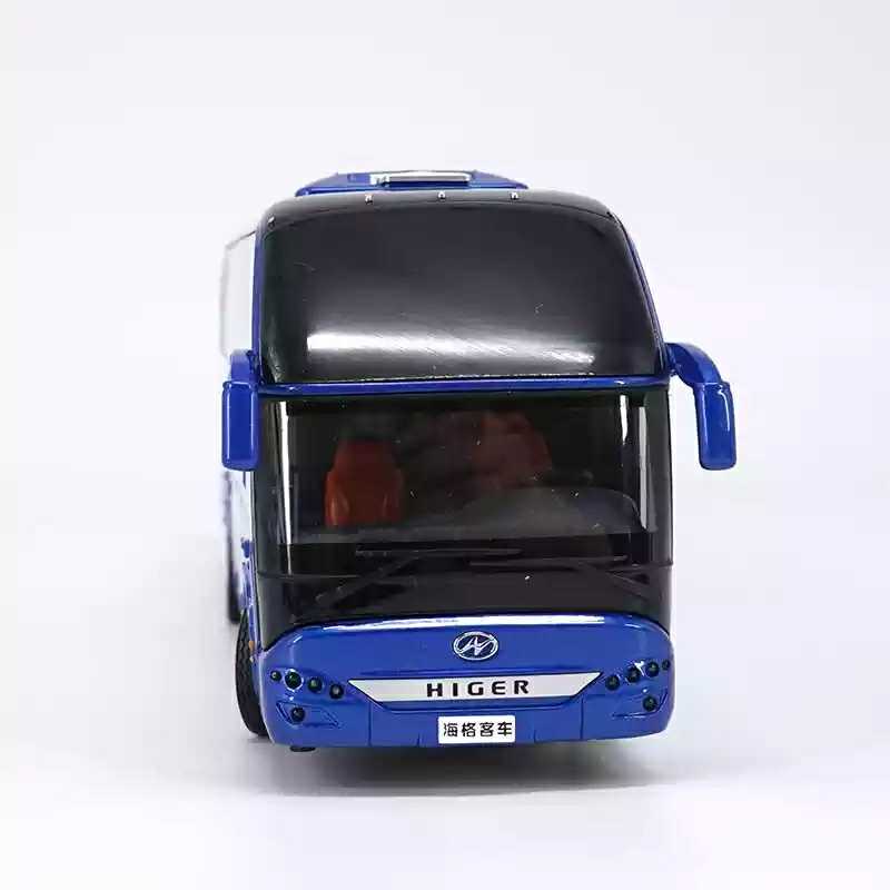 Higer 1:42 China Gold Dragon KLQ6125B Travel Bus Die Cast Model with small gift Higer 1:42 China Gold Dragon KLQ6125B Travel Bus Die Cast Model with small gift
