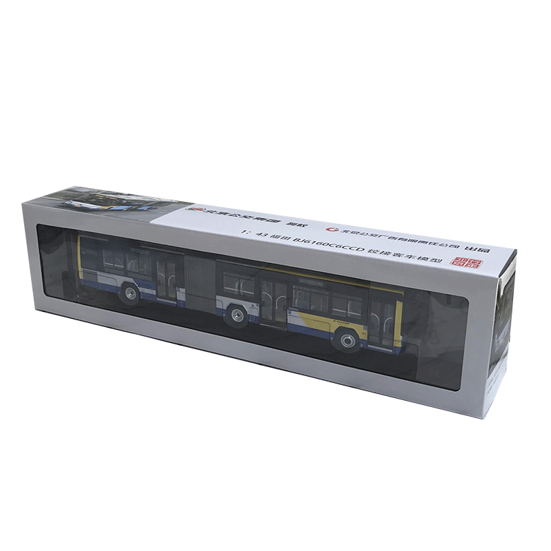 Original factory 1:43 Foton Bus Beijing City 635 Road BJ6160C6CCD diecast articulated Giant dragon alloy car model for gift, collection Original factory 1:43 Foton Bus Beijing City 635 Road BJ6160C6CCD diecast articulated Giant dragon alloy car model for gift, collection